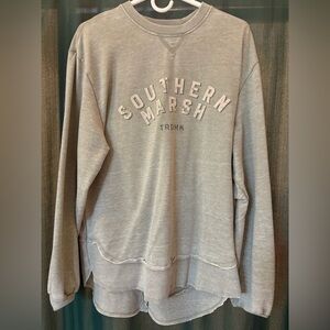 Southern Marsh Women's Gray Sweatshirt